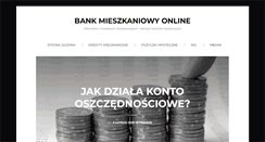 Desktop Screenshot of bankmieszkaniowy.pl